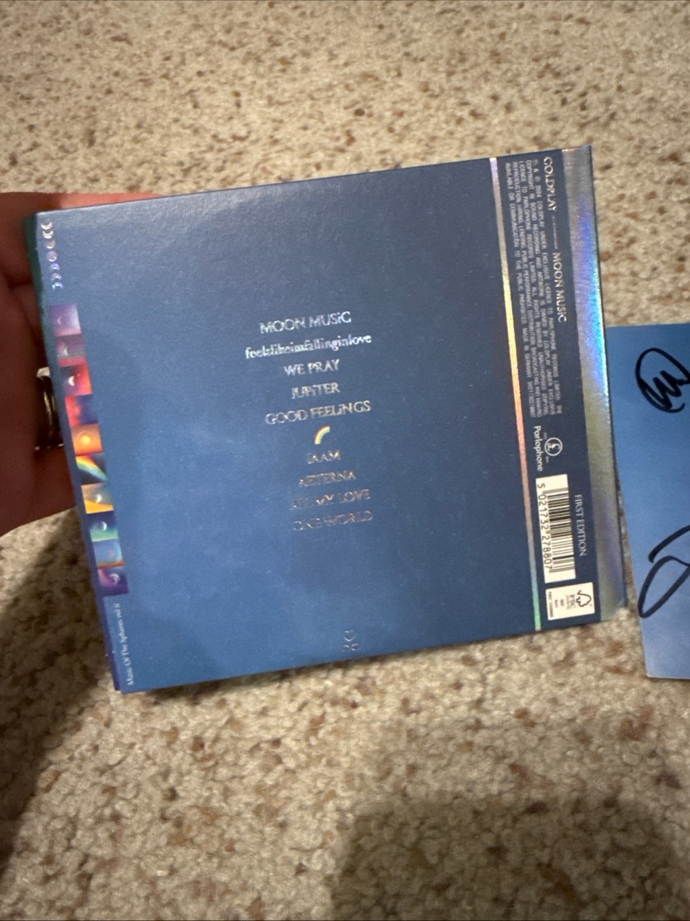 Coldplay “Moon Music” Signed Album - Picture 4 of 6